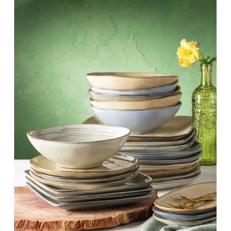 Diep bord Toscane - beige - ø19 cm