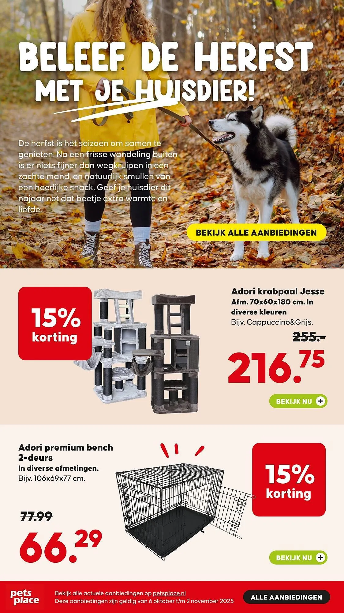 Pets Place folder van 19 oktober tot 2 november 2025 - Folder pagina 2