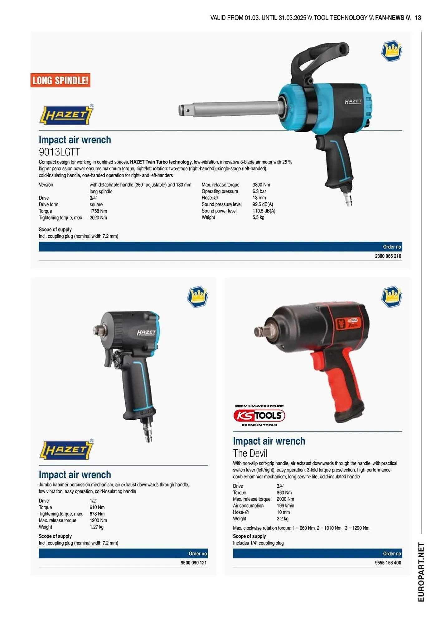 Europart folder van 1 maart tot 31 maart 2025 - Folder pagina 13