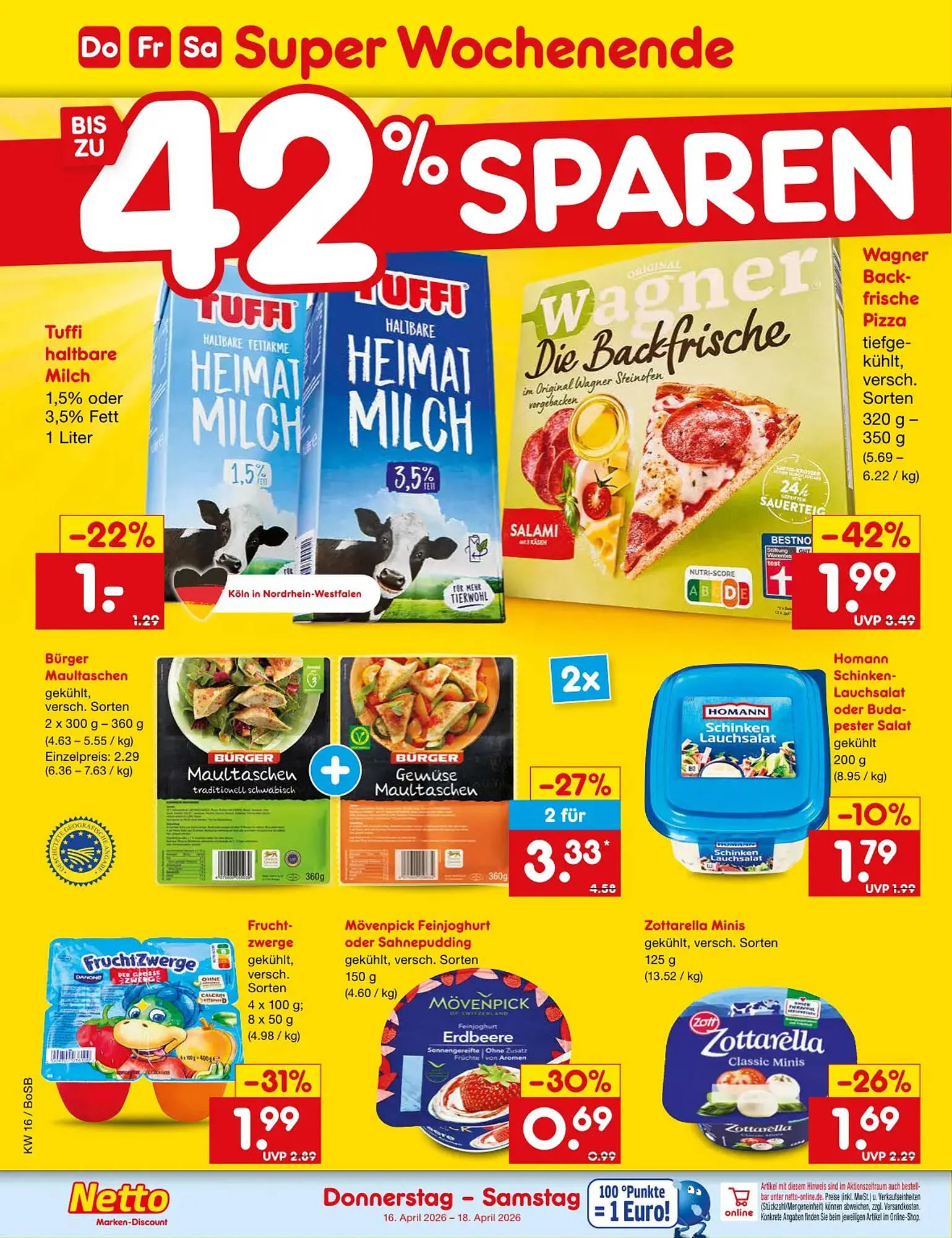 Netto Marken-Discount DE folder van 13 april tot 18 april 2026 - Folder pagina 58