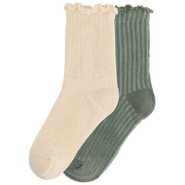 Prénatal sokken 2 paar rib