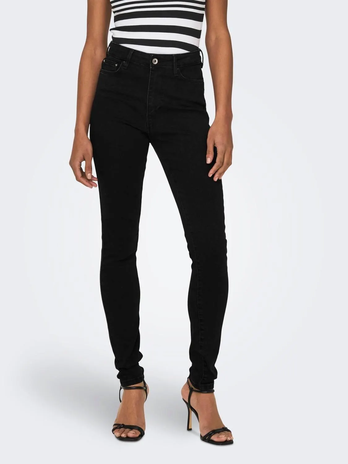 ONLICONIC SK LONG ANK NOOS high-waist jeans