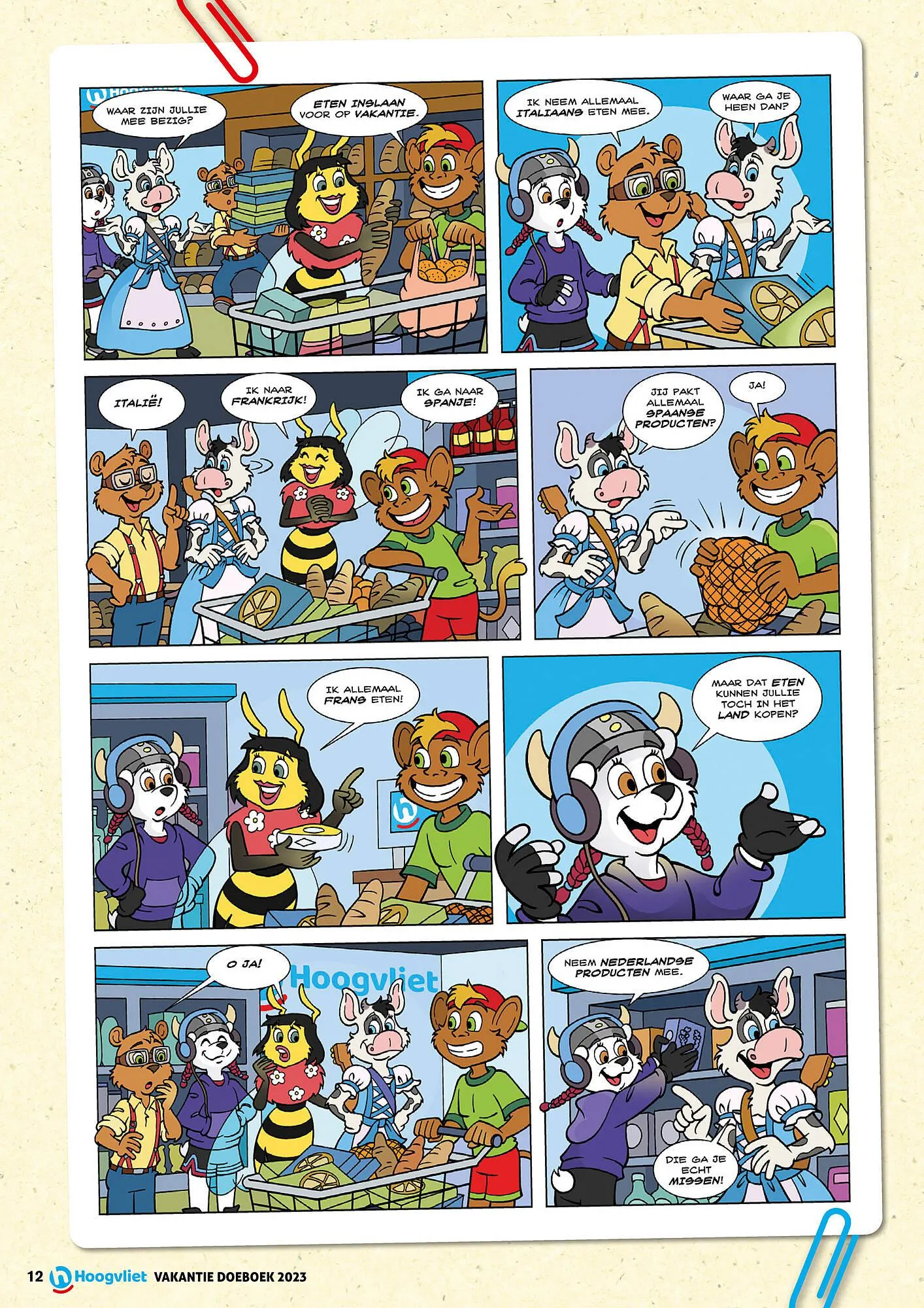 Hoogvliet Vakantie DoeBoek van 21 juni tot 31 augustus 2023 - Folder pagina 12