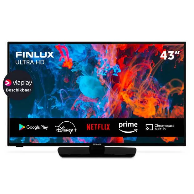 Finlux FLU4335ANDROID 43 inch - 4K/Ultra HD - Android TV met ingebouwde Chromecast