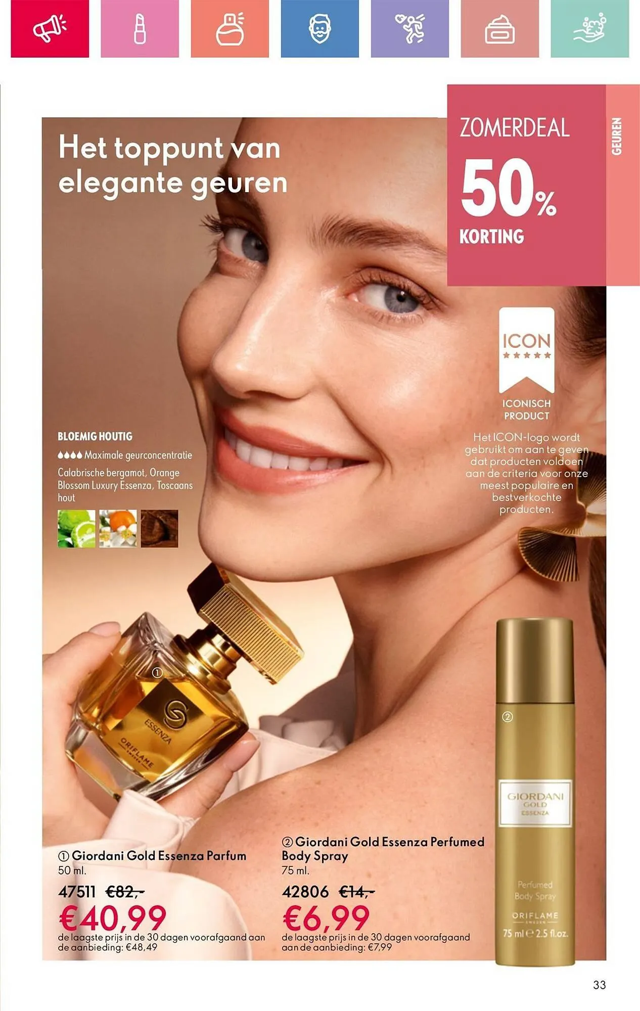 Oriflame folder van 22 juni tot 12 juli 2025 - Folder pagina 33