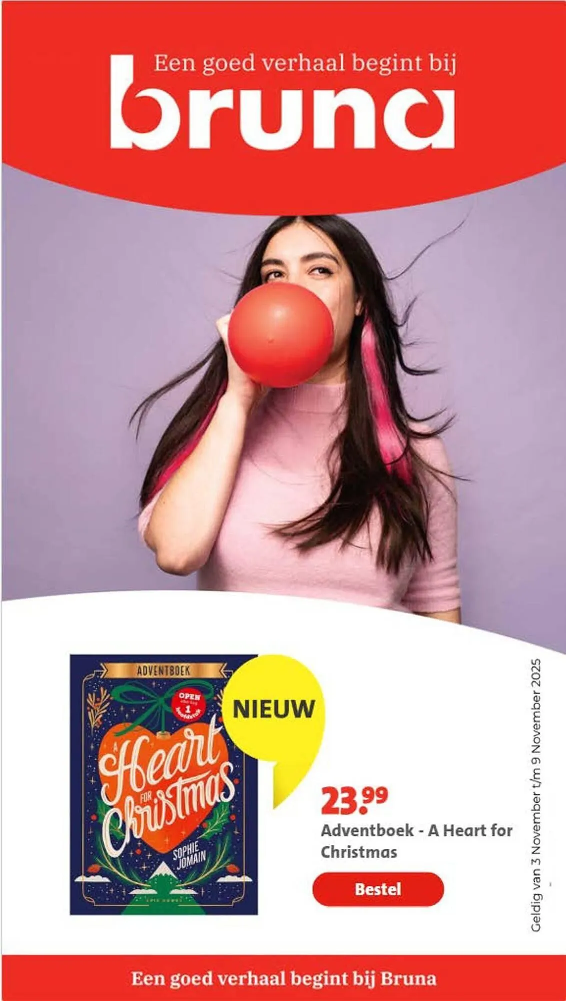 Bruna folder van 3 november tot 9 november 2025 - Folder pagina 1
