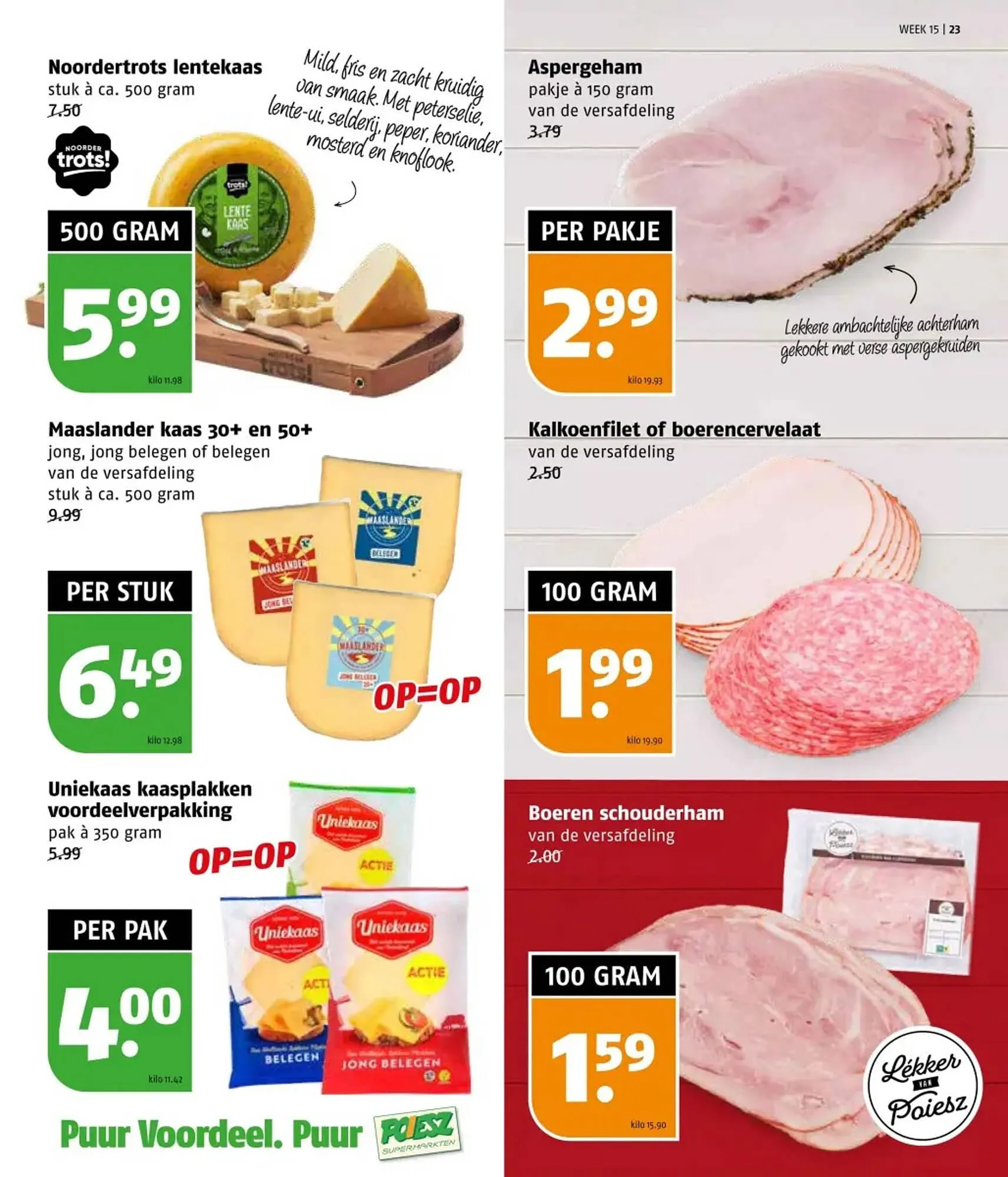 Poiesz folder van 7 april tot 13 april 2025 - Folder pagina 23