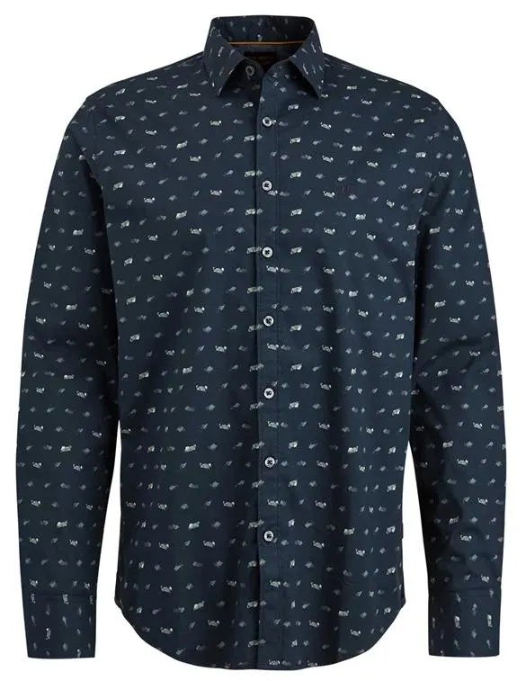 PME Legend Overhemd met all-over print PSI2308216