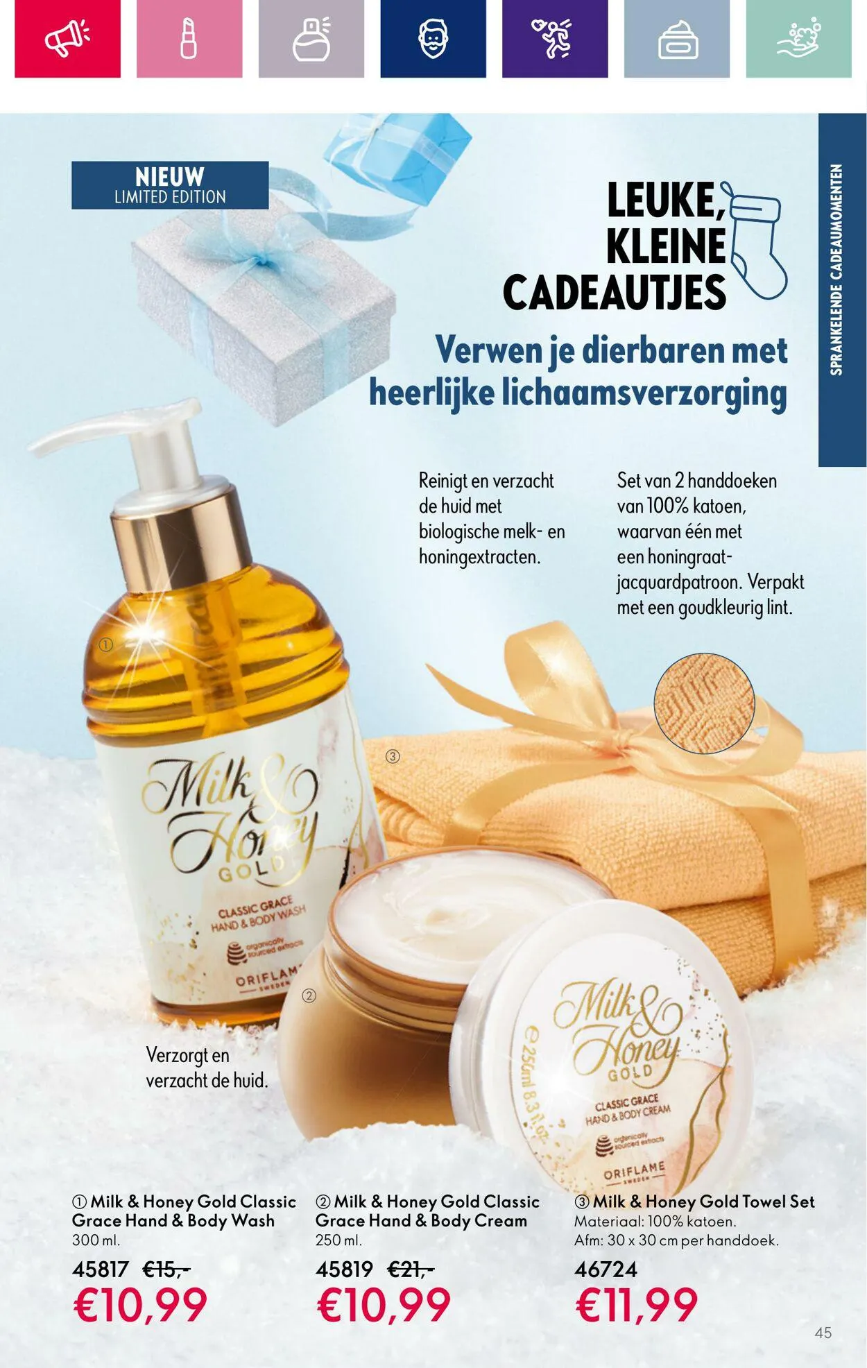 Oriflame Actuele folder van 29 november tot 19 december 2023 - Folder pagina 45
