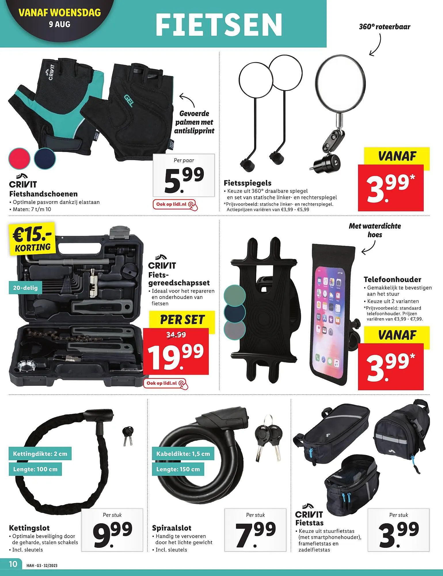 Lidl Folder van 7 augustus tot 13 augustus 2023 - Folder pagina 10