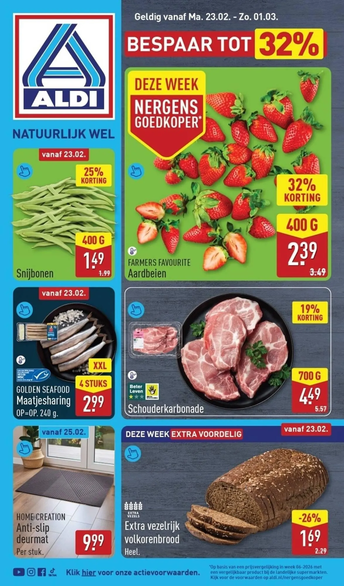 ALDI folder van 23 februari tot 1 maart 2026 - Folder pagina 1