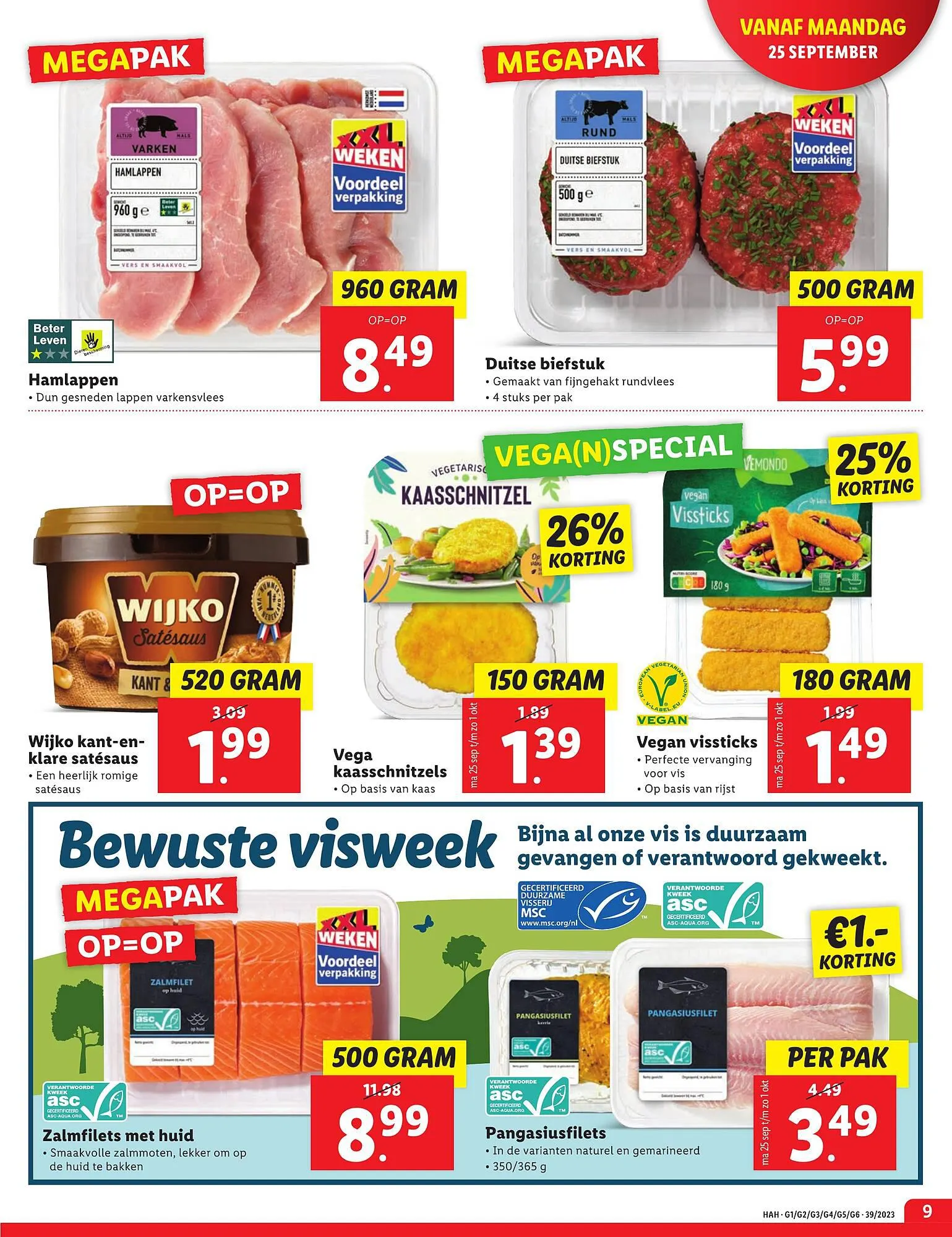 Lidl folder van 25 september tot 1 oktober 2023 - Folder pagina 9