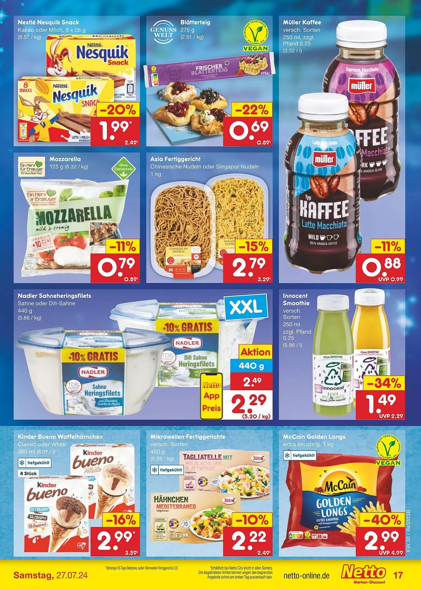 Netto Marken-Discount DE folder van 22 juli tot 27 juli 2024 - Folder pagina 19
