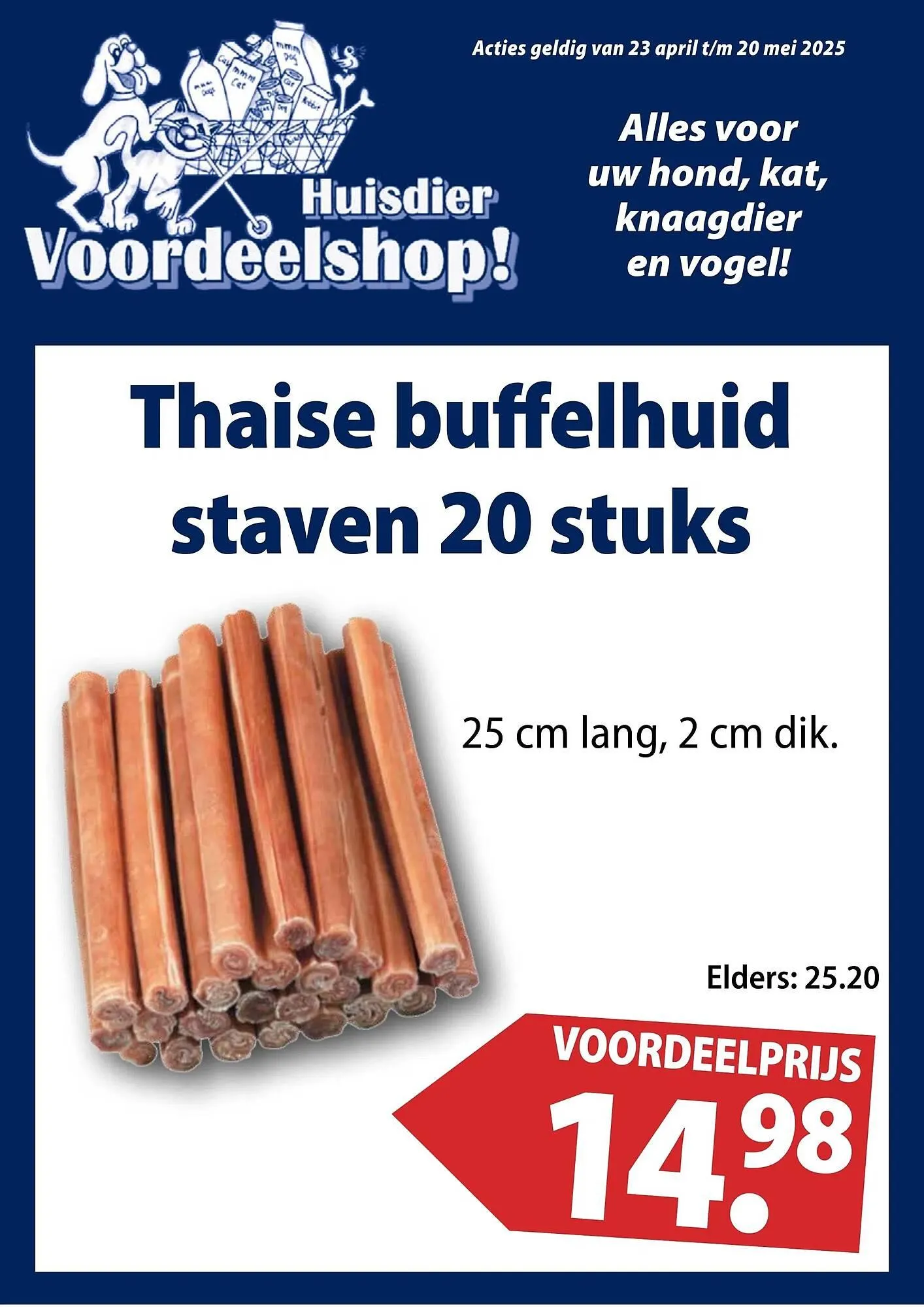 Huisdier Voordeelshop folder - 1