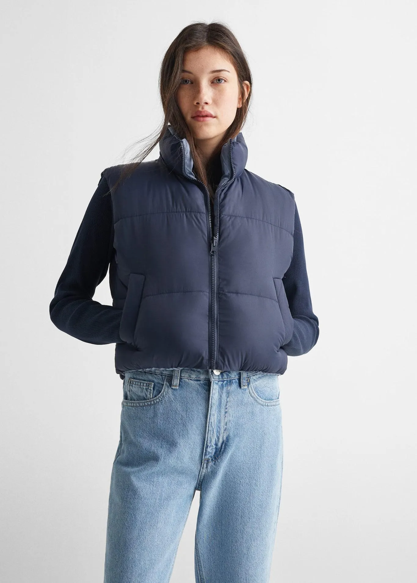 Omkeerbare bodywarmer