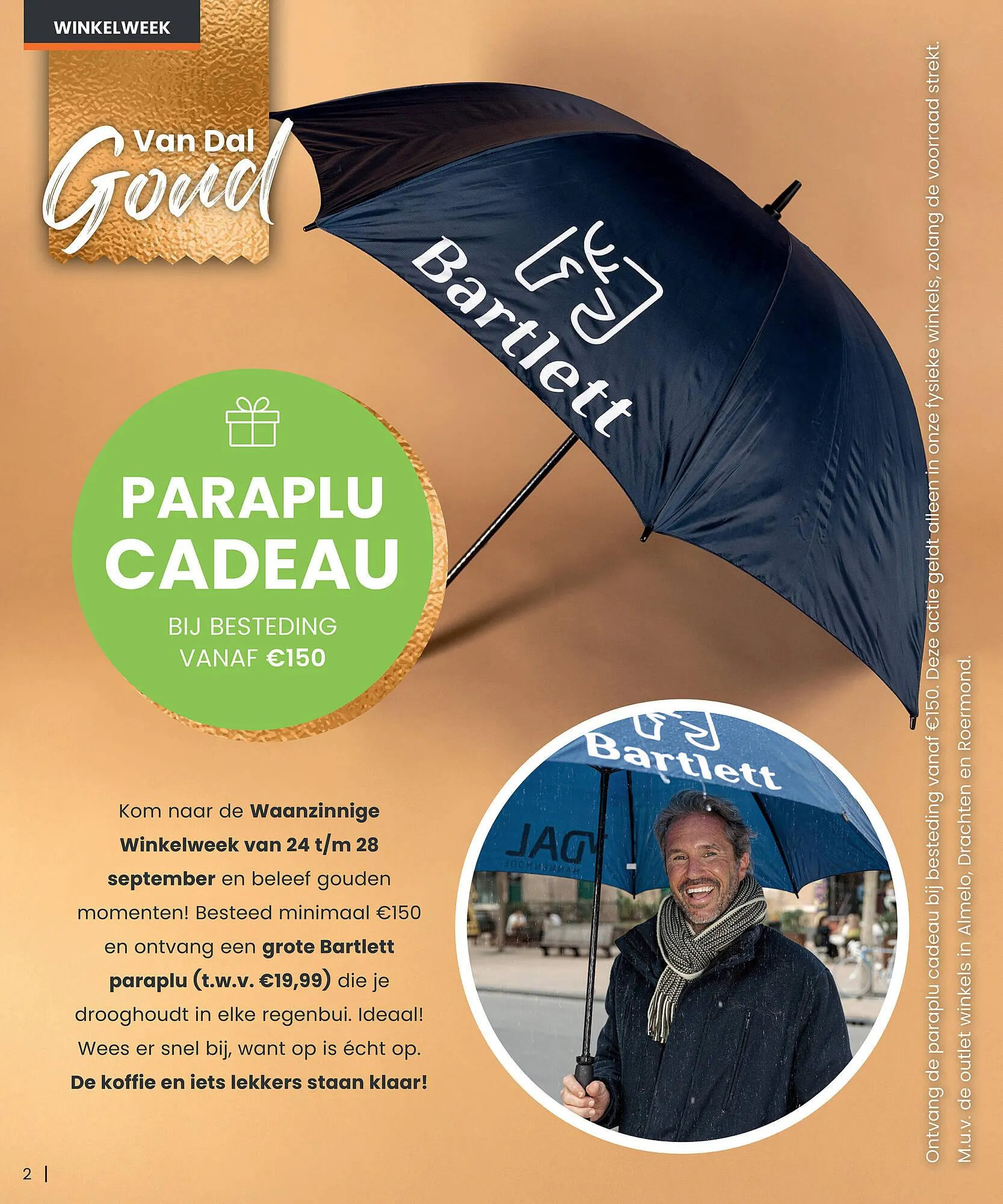 Van Dal Mannenmode folder van 19 september tot 31 oktober 2025 - Folder pagina 2