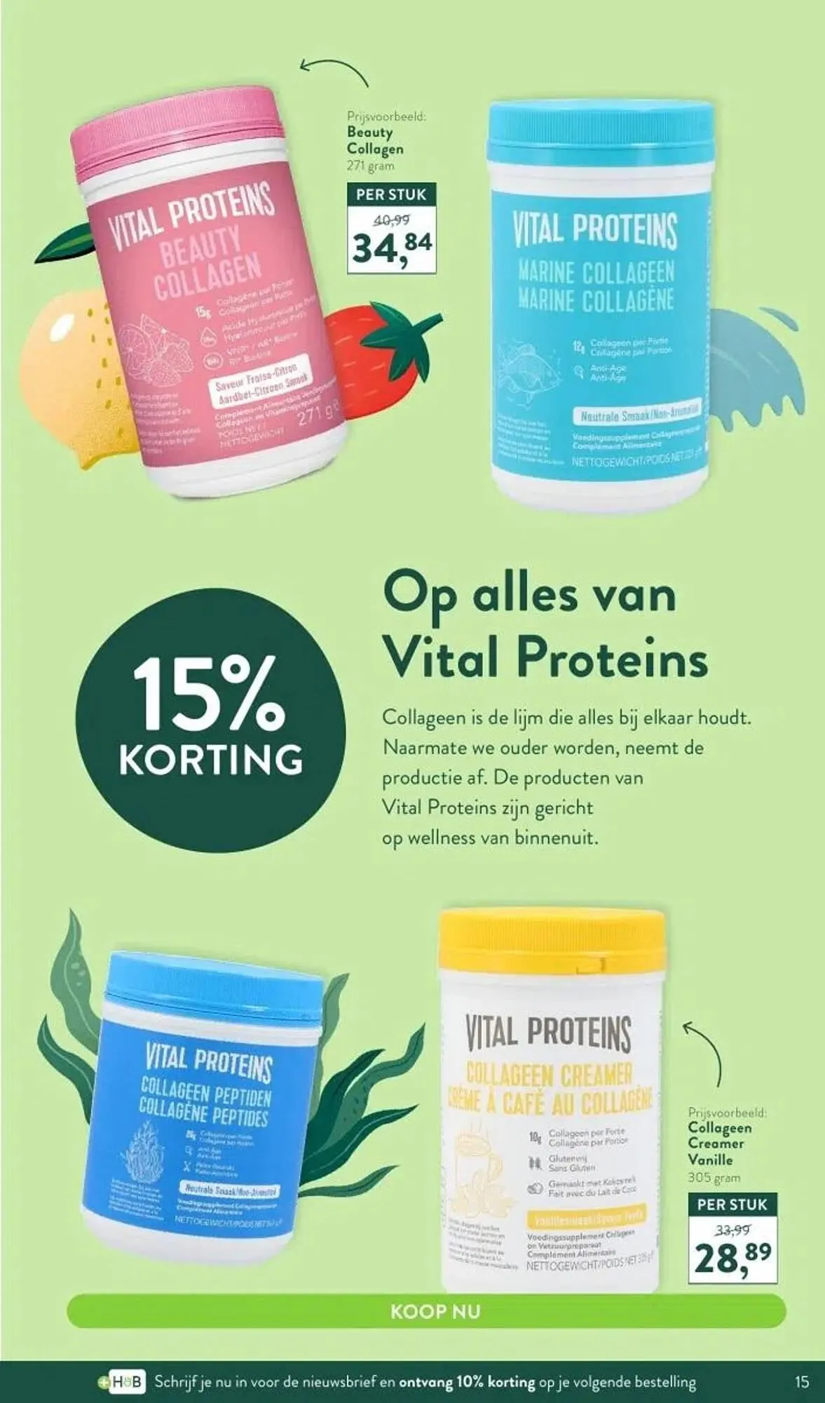 Holland & Barrett folder van 30 oktober tot 26 november 2023 - Folder pagina 15