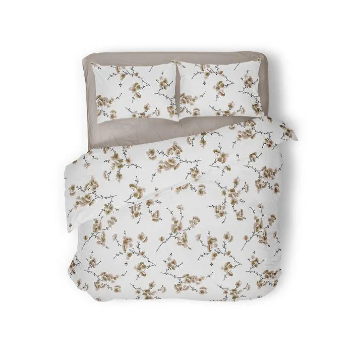 Elegance Dekbedovertrek Lina - taupe