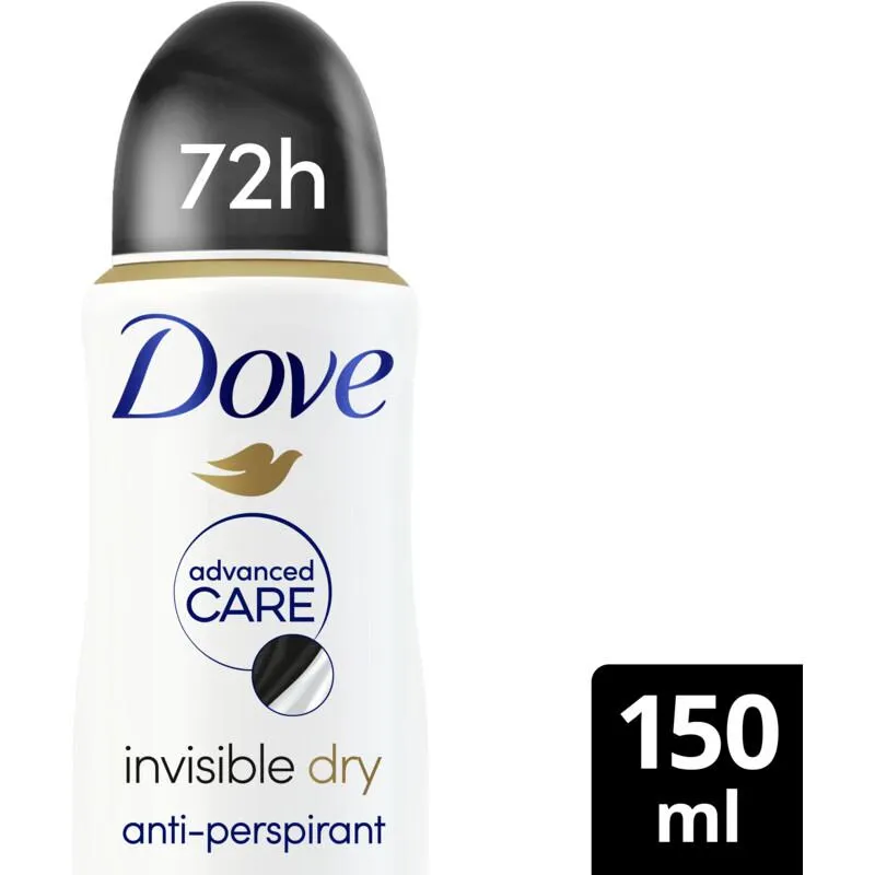 Dove Invisible dry deodorant spray