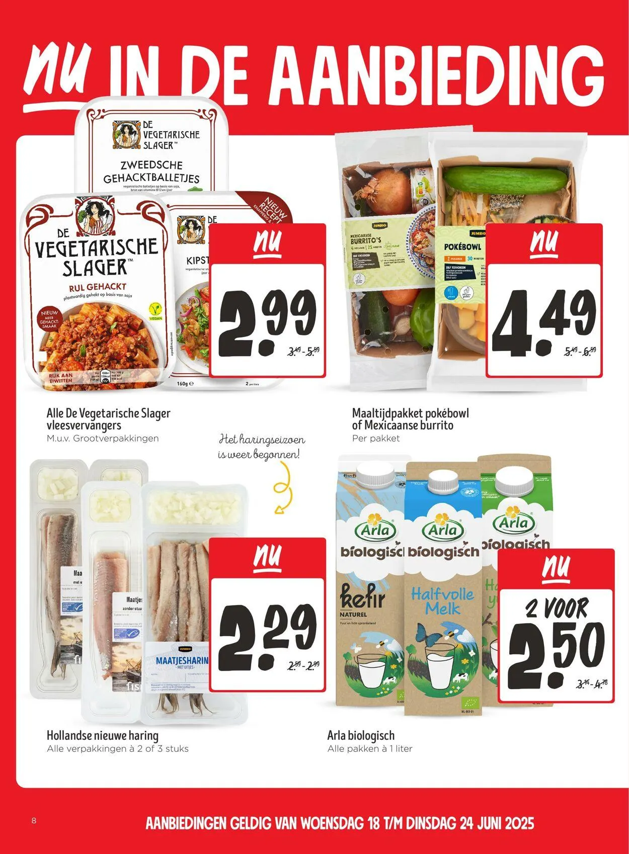 Jumbo Actuele folder van 18 juni tot 24 juni 2025 - Folder pagina 8