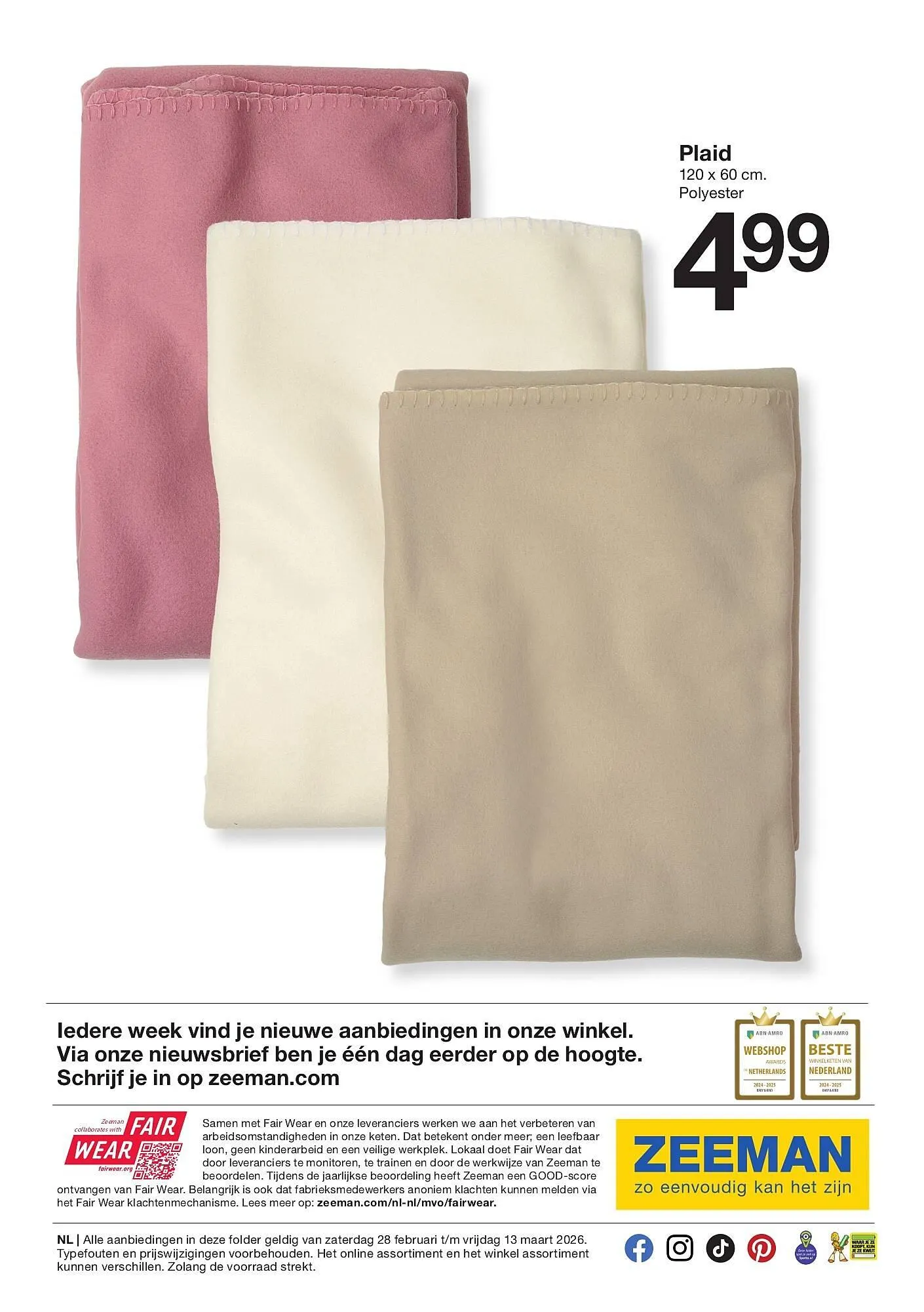 Zeeman folder van 28 februari tot 13 maart 2026 - Folder pagina 41