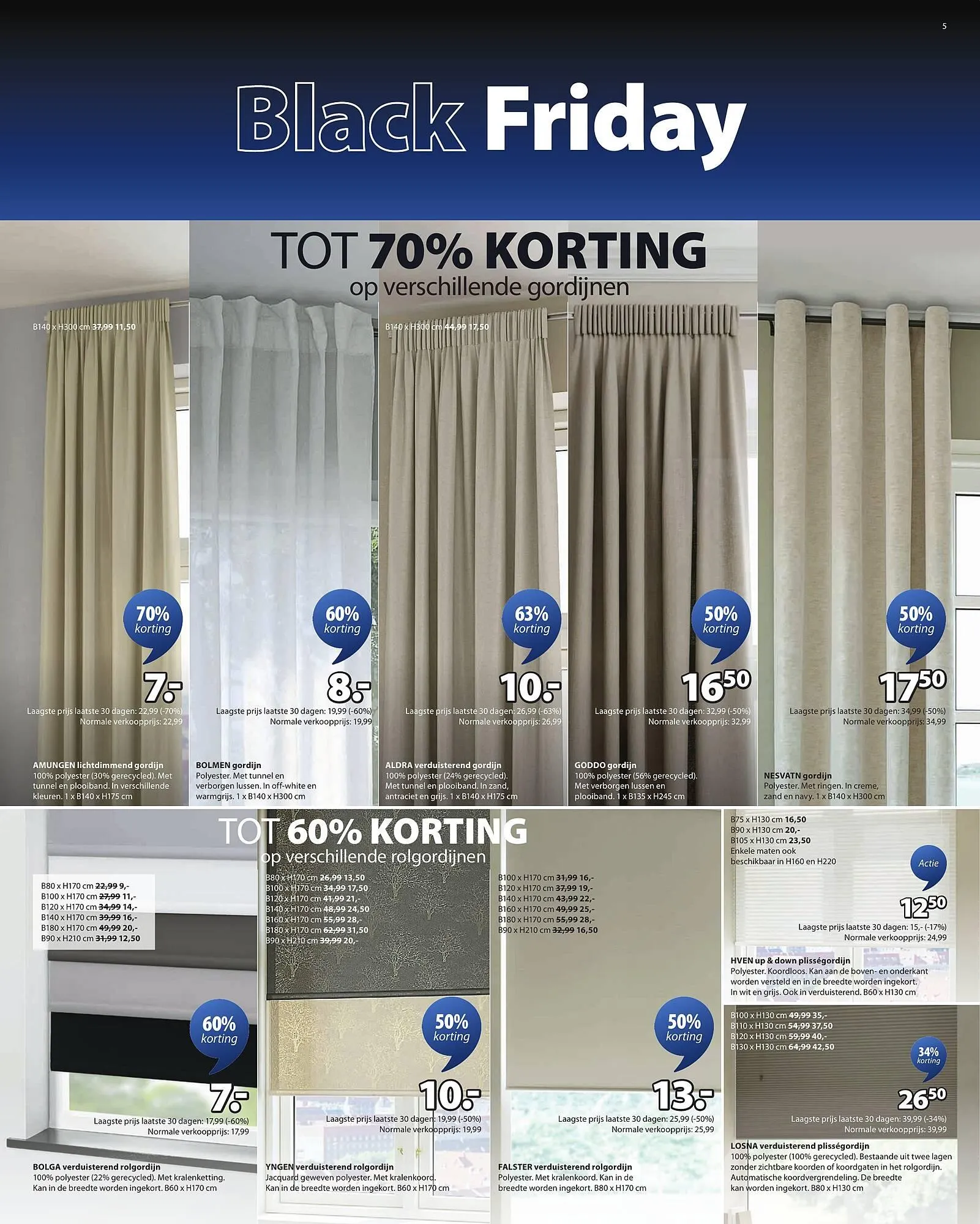 Jysk folder van 24 november tot 1 december 2025 - Folder pagina 5