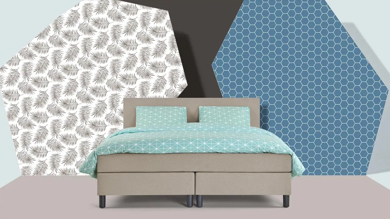 Box Lowen Pro vlak met gestoffeerd matras