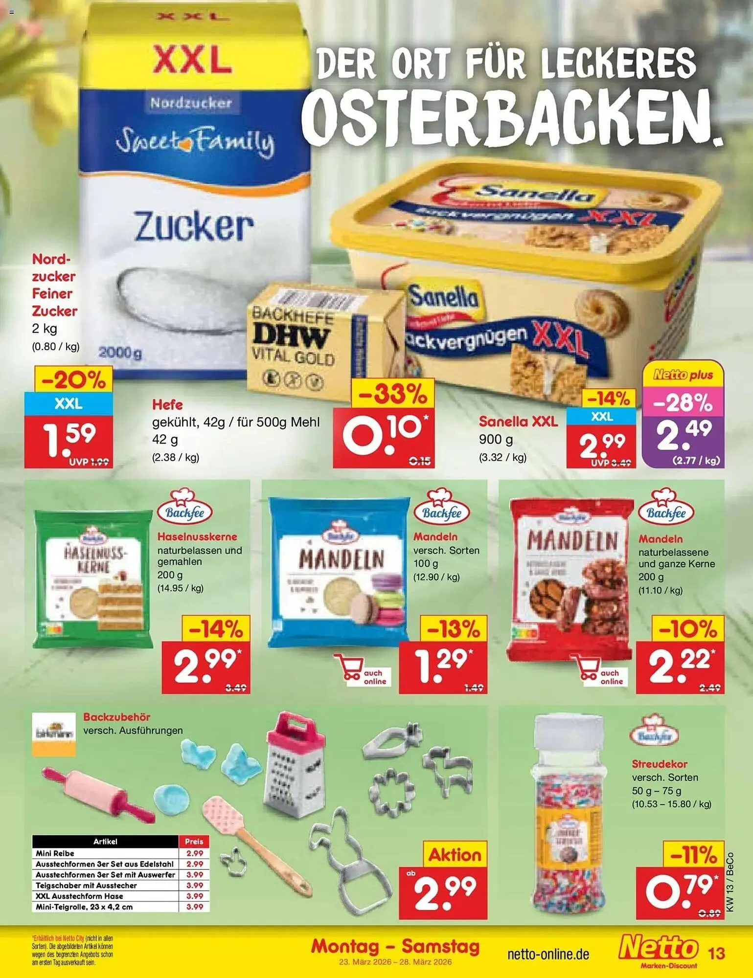 Netto Marken-Discount DE folder van 23 maart tot 28 maart 2026 - Folder pagina 13
