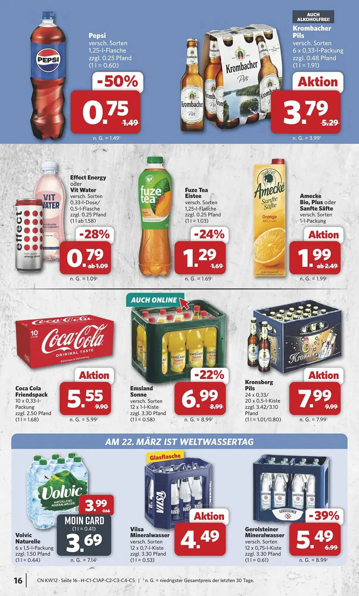 Combi Markt DE folder van 16 maart tot 21 maart 2026 - Folder pagina 22