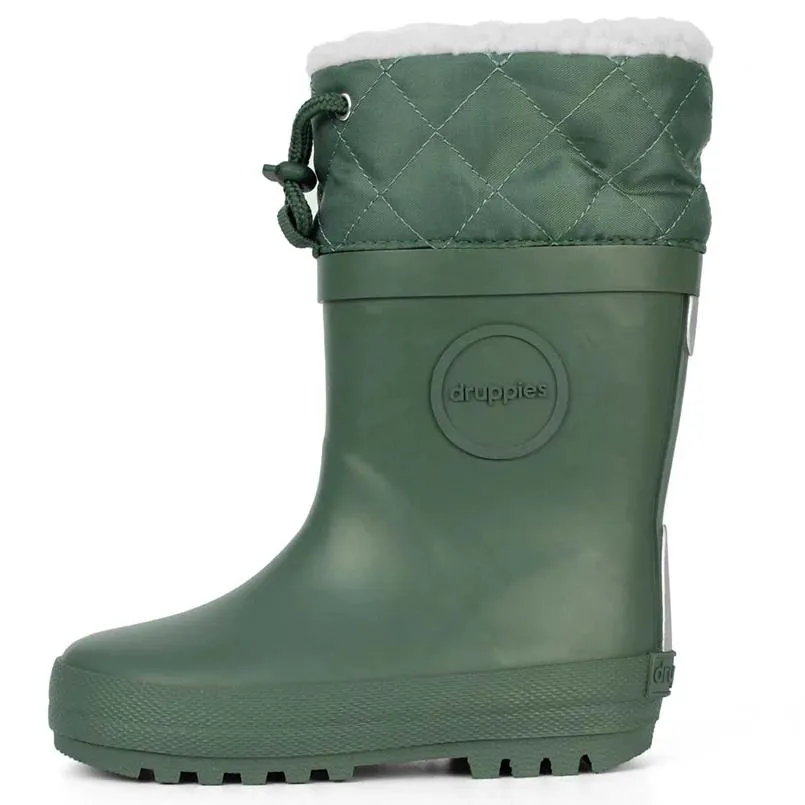 Druppies gevoerde regenlaarzen - winter boot