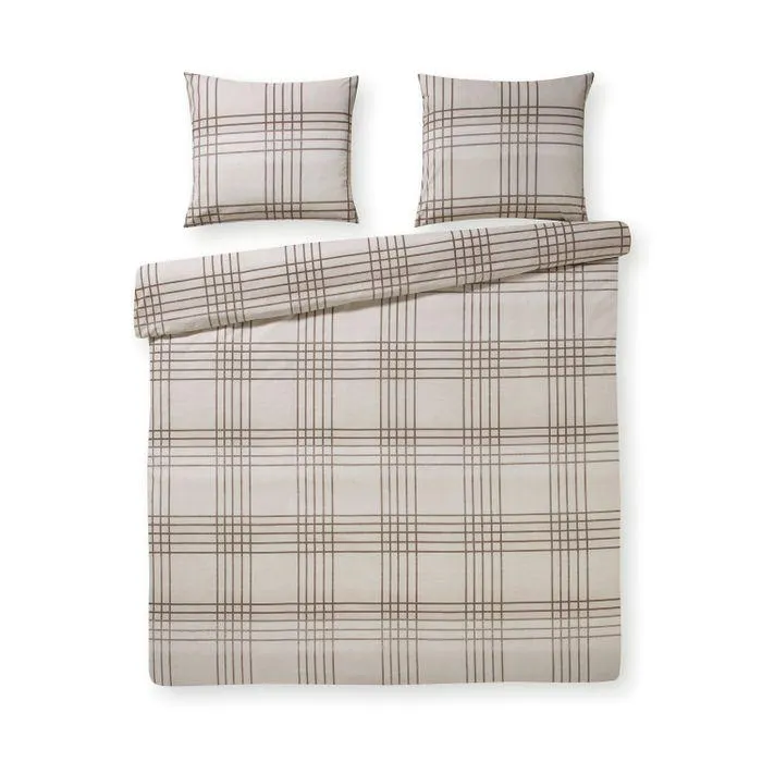 Dekbedovertrek Day Dream Katoen Mick - beige