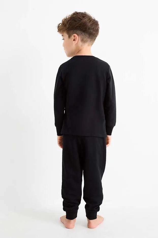 Halloween - skelet - pyjama - 2-delig - Glow in the dark