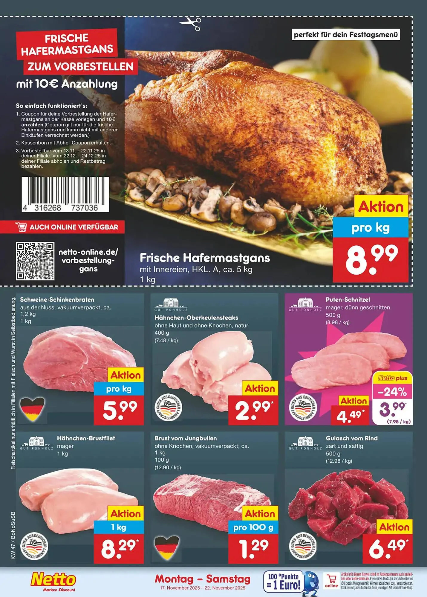Netto Marken-Discount DE folder van 17 november tot 22 november 2025 - Folder pagina 12