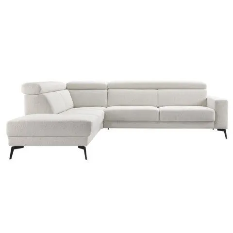 Hoekbank Tusari HR-schuim zitting beige verstelbare zitdiepte