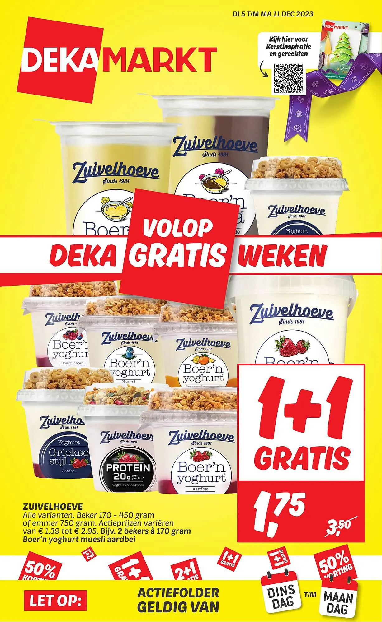 Dekamarkt folder week 49 van 5 december tot 11 december 2023 - Folder pagina 1