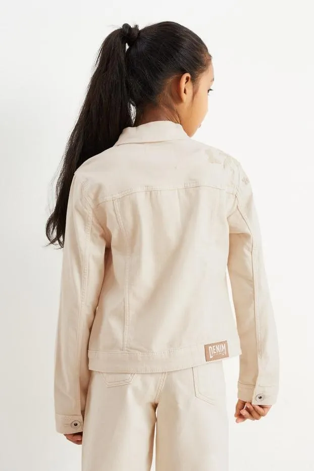 Butterfly - denim jacket