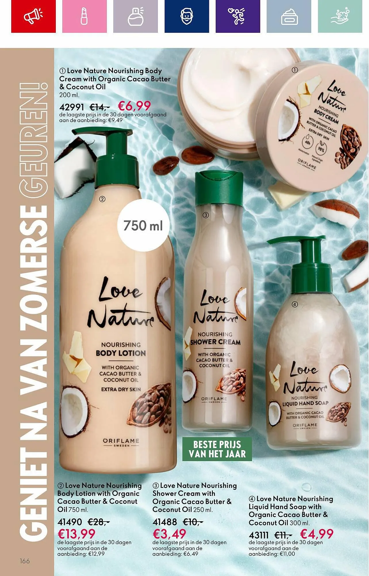 Oriflame folder van 22 augustus tot 12 september 2023 - Folder pagina 166