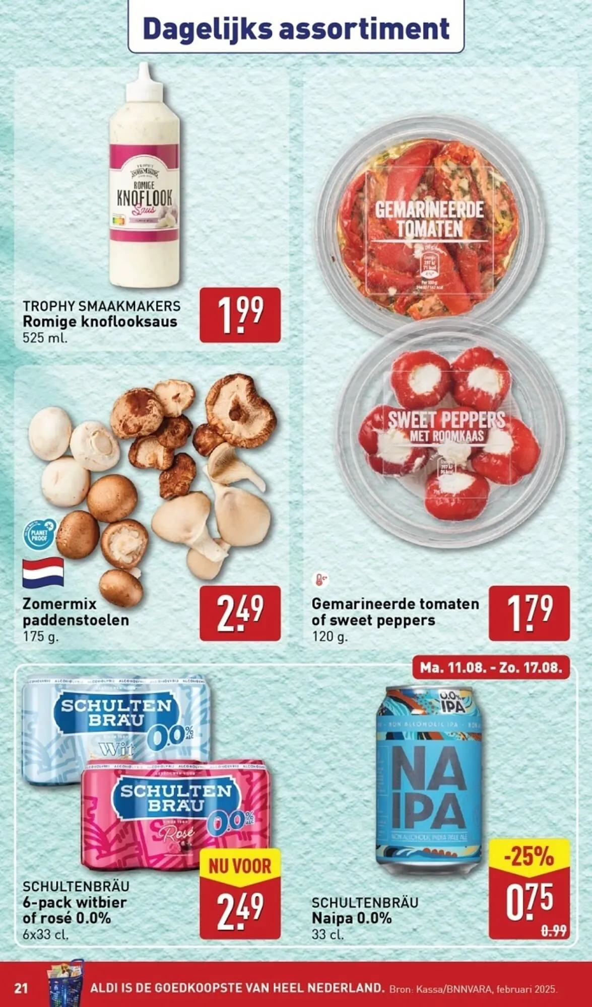 ALDI folder van 11 augustus tot 17 augustus 2025 - Folder pagina 21