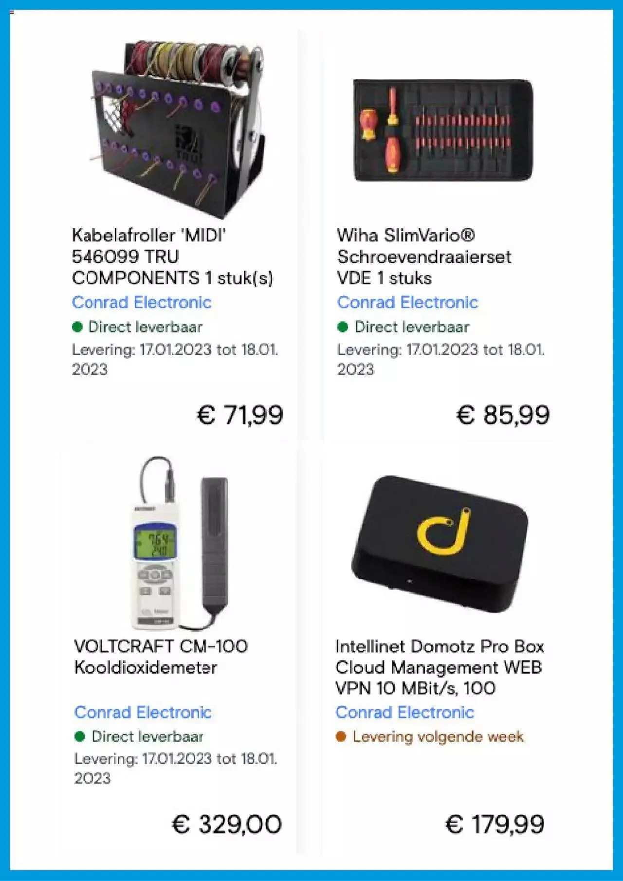 Conrad - Folder van 16 januari tot 3 december 2023 - Folder pagina 2