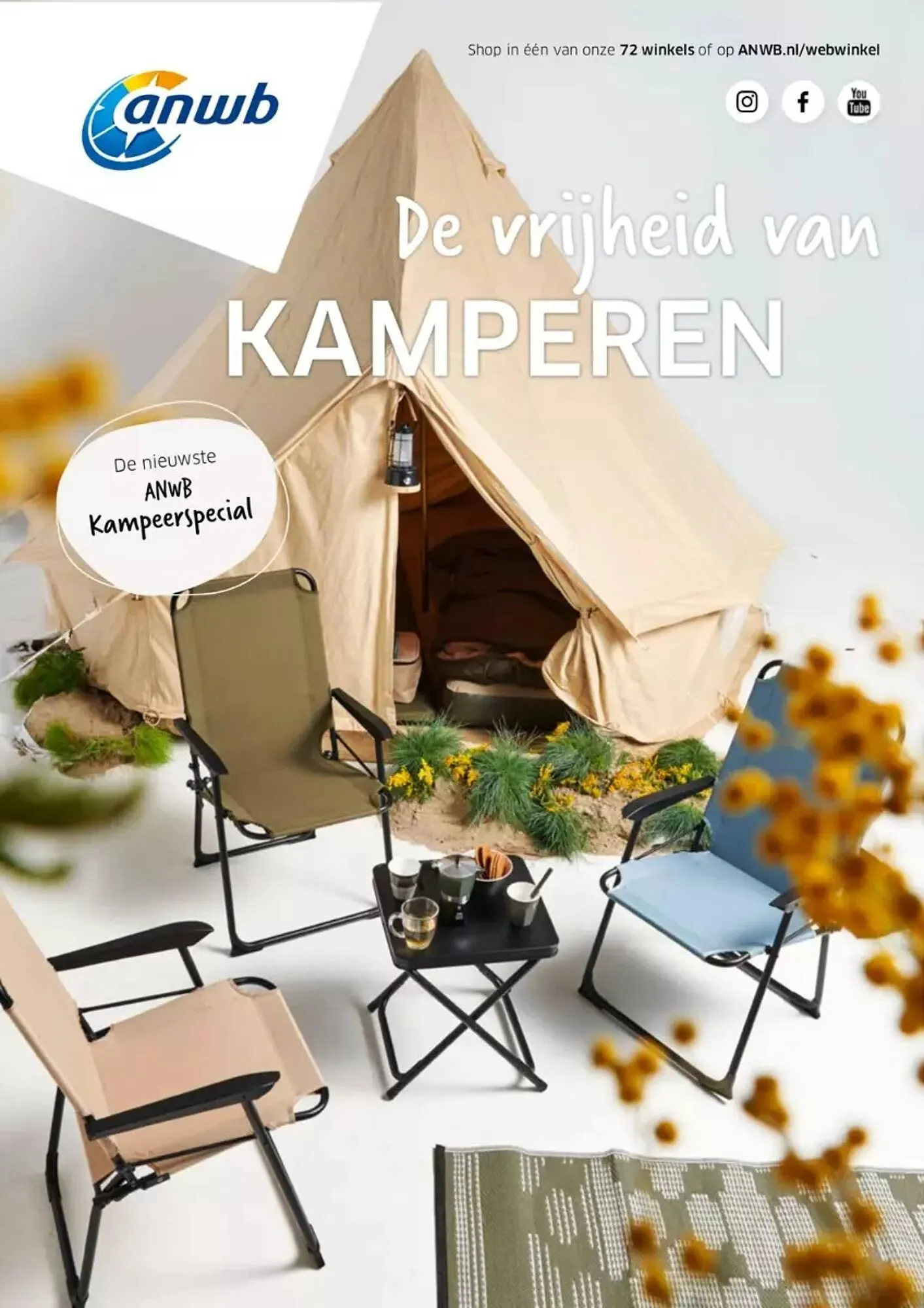 ANWB folder van 15 mei tot 31 oktober 2023 - Folder pagina 1