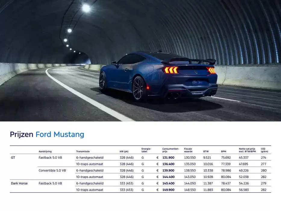 De Nieuwe Mustang van 19 november tot 30 juni 2025 - Folder pagina 9