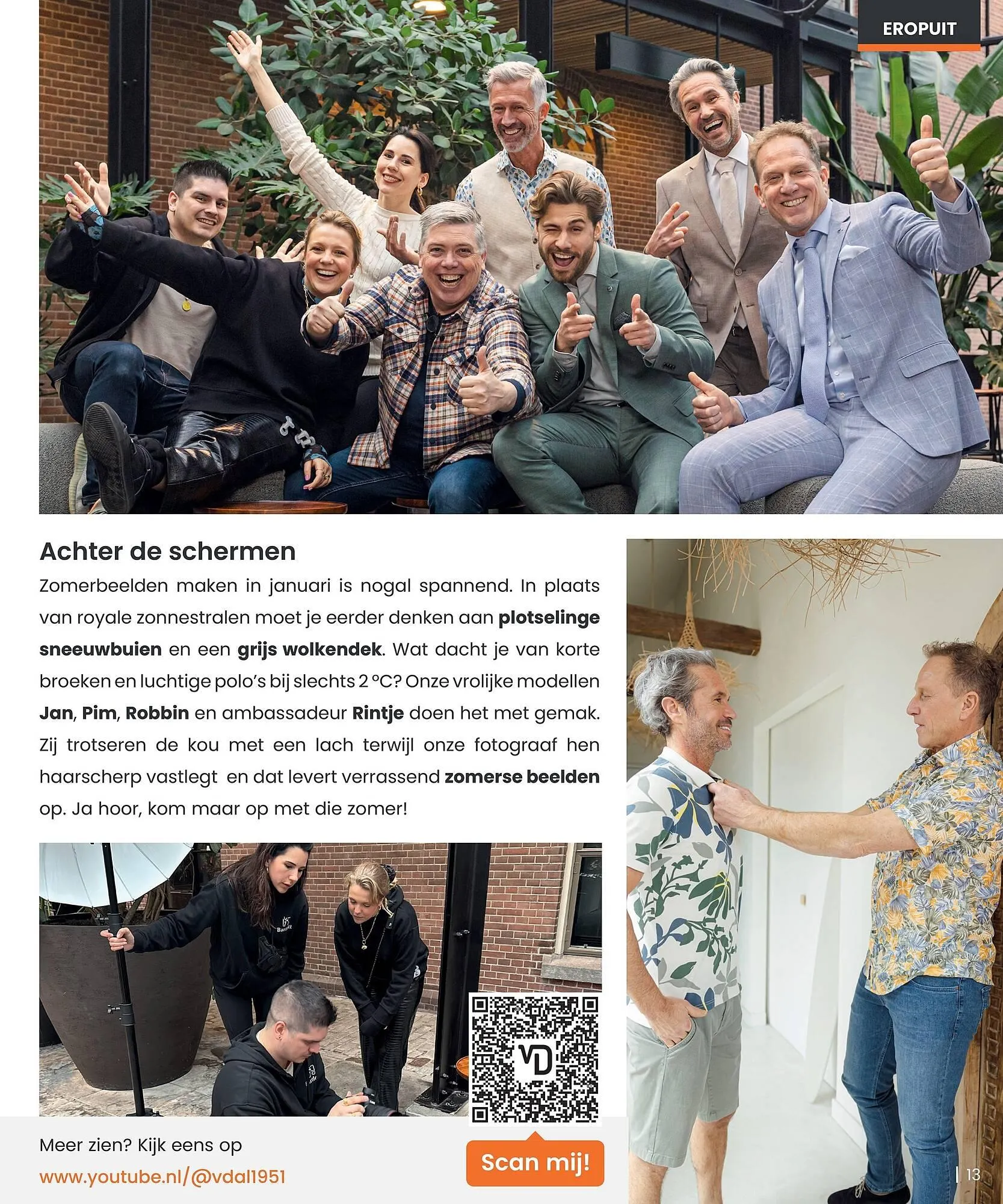 Van Dal Mannenmode folder van 16 maart tot 1 juni 2025 - Folder pagina 13