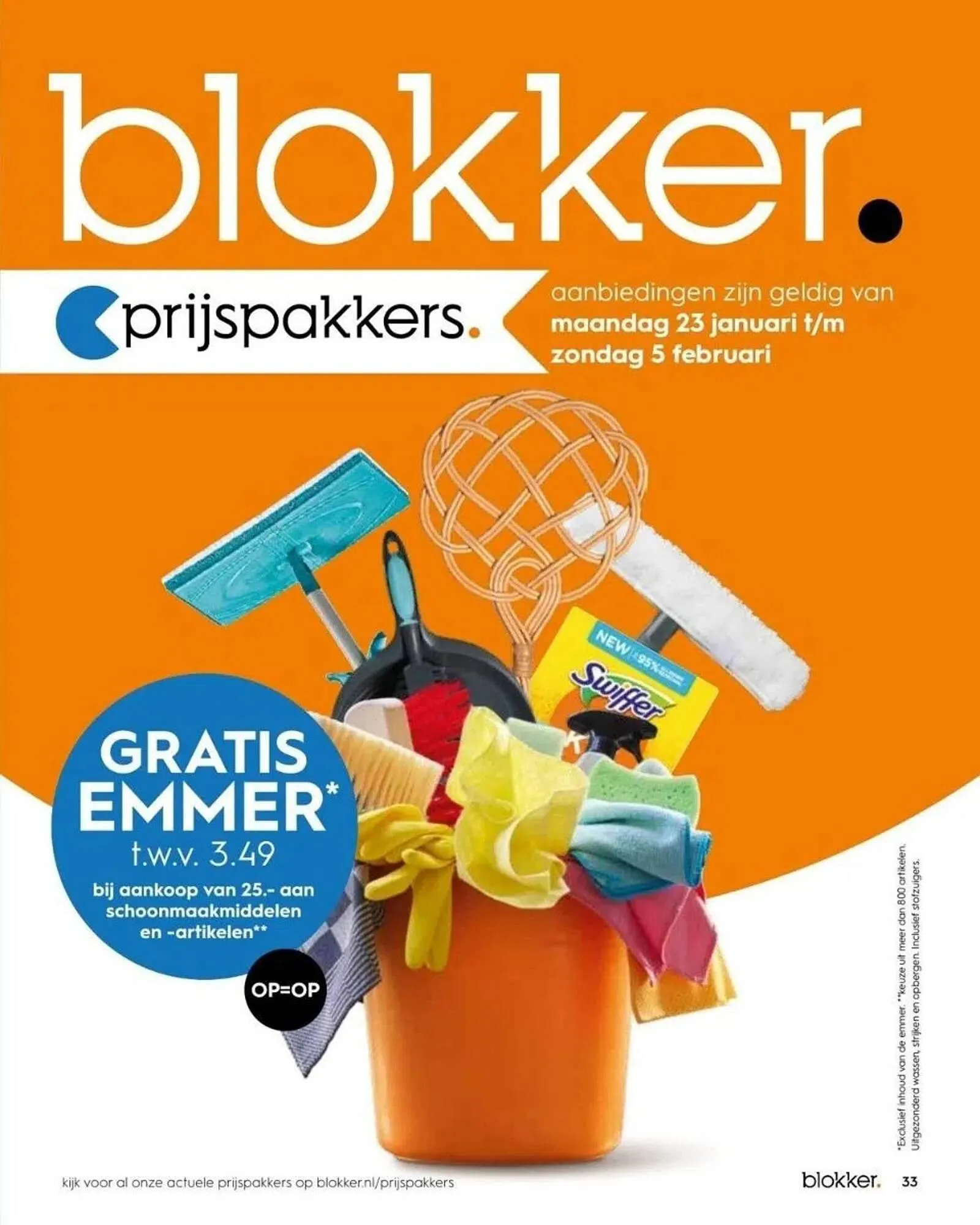 Blokker magazine van 23 januari tot 31 december 2023 - Folder pagina 33
