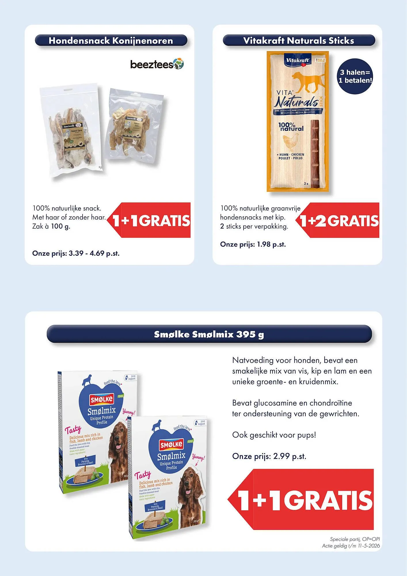 Huisdier Voordeelshop folder van 5 april tot 21 april 2026 - Folder pagina 3