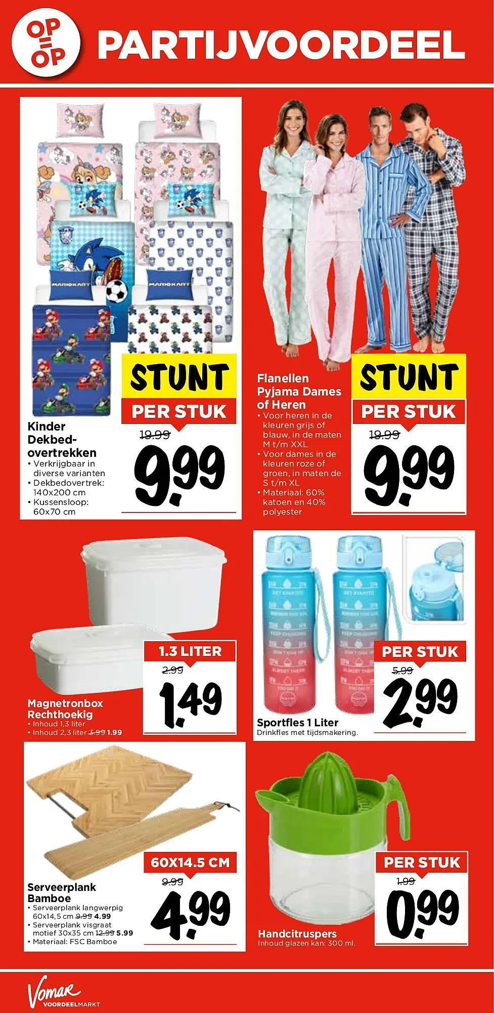 Vomar Voordeelmarkt weekend folder van 21 maart tot 23 maart 2024 - Folder pagina 39