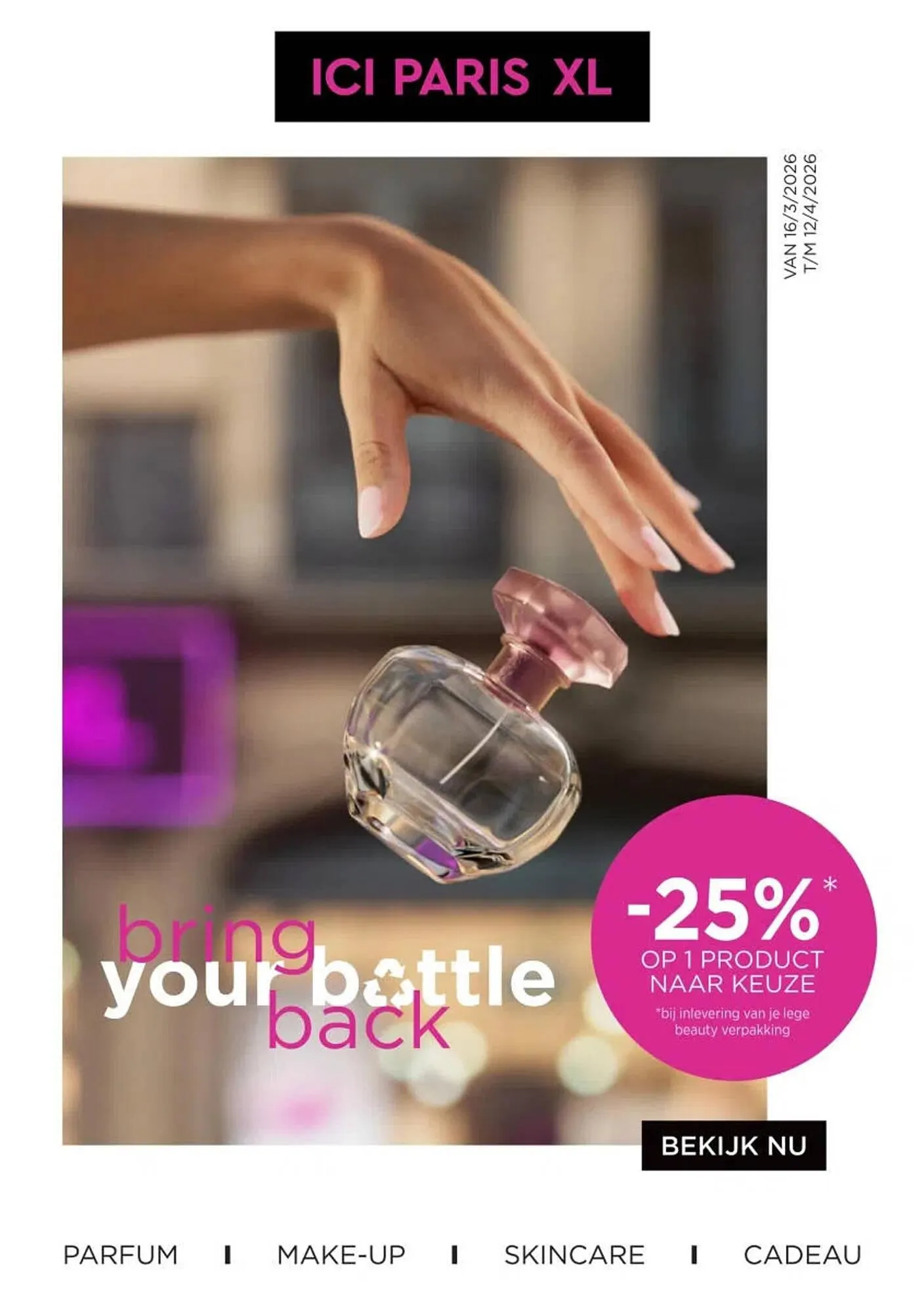 ICI Paris XL folder van 30 maart tot 5 april 2026 - Folder pagina 1