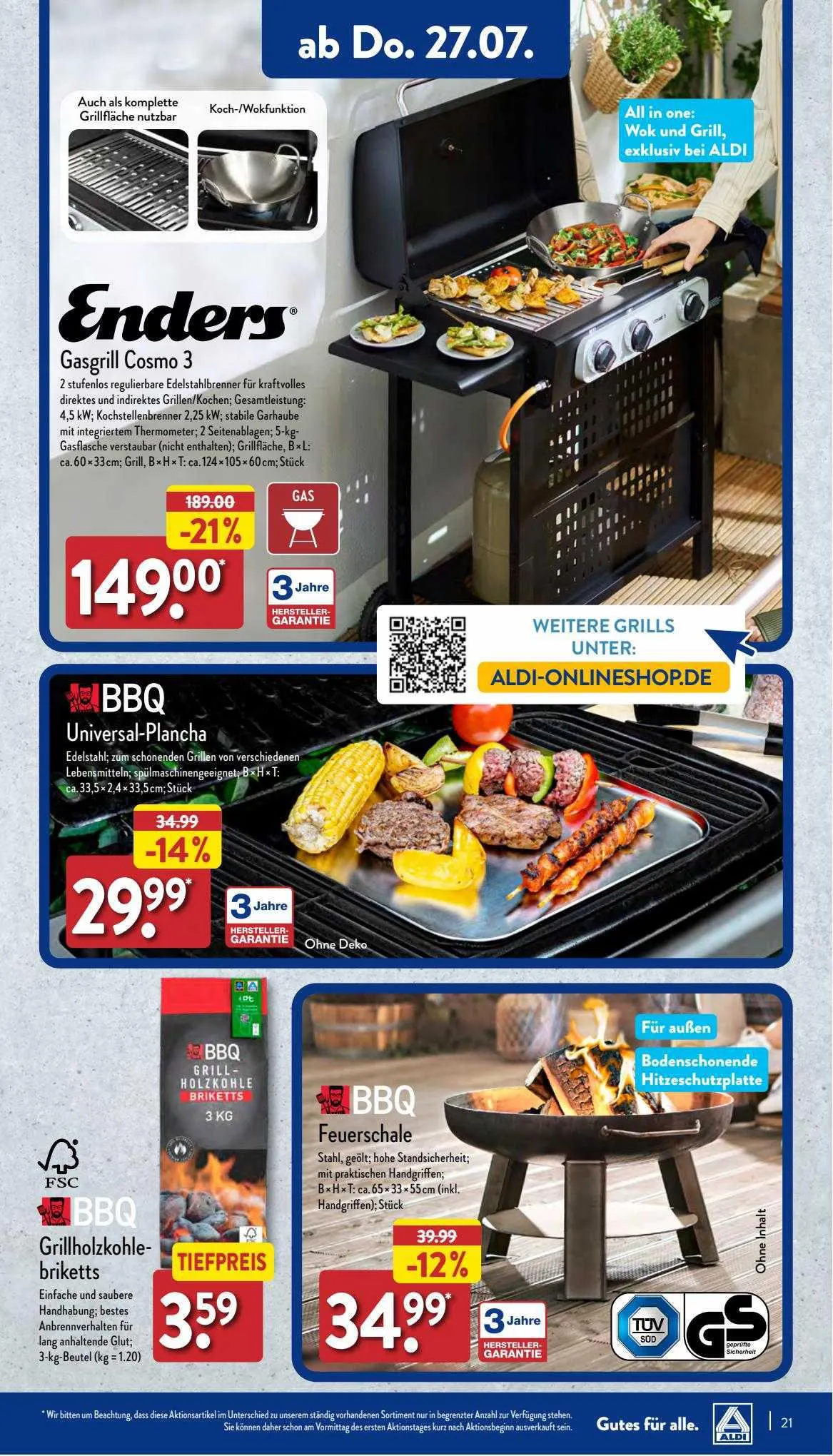 Aldi Duitsland Folder van 20 juli tot 26 juli 2023 - Folder pagina 21