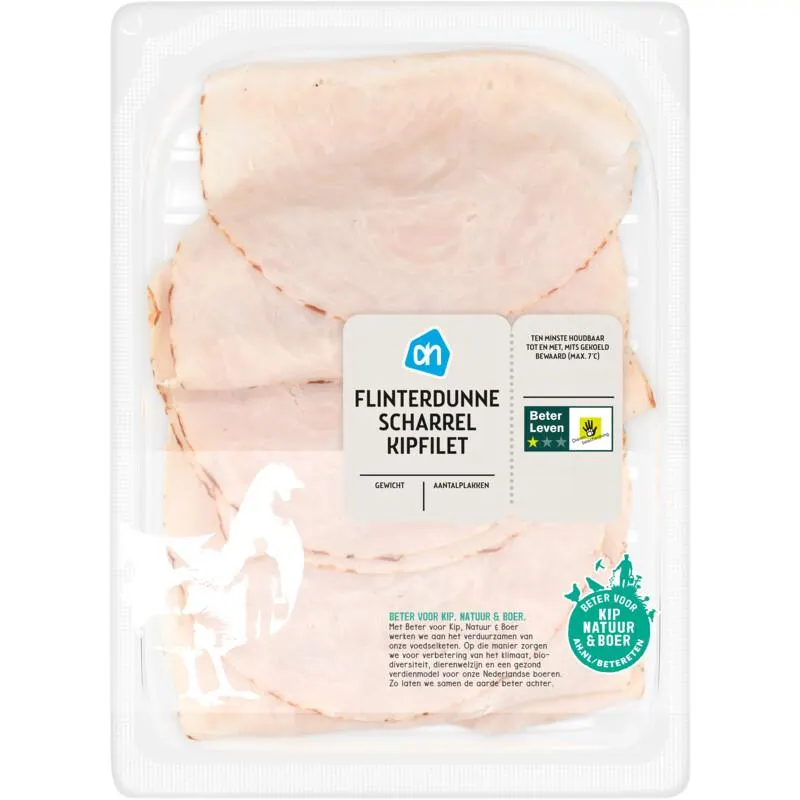 AH Scharrel flinterdunne kipfilet