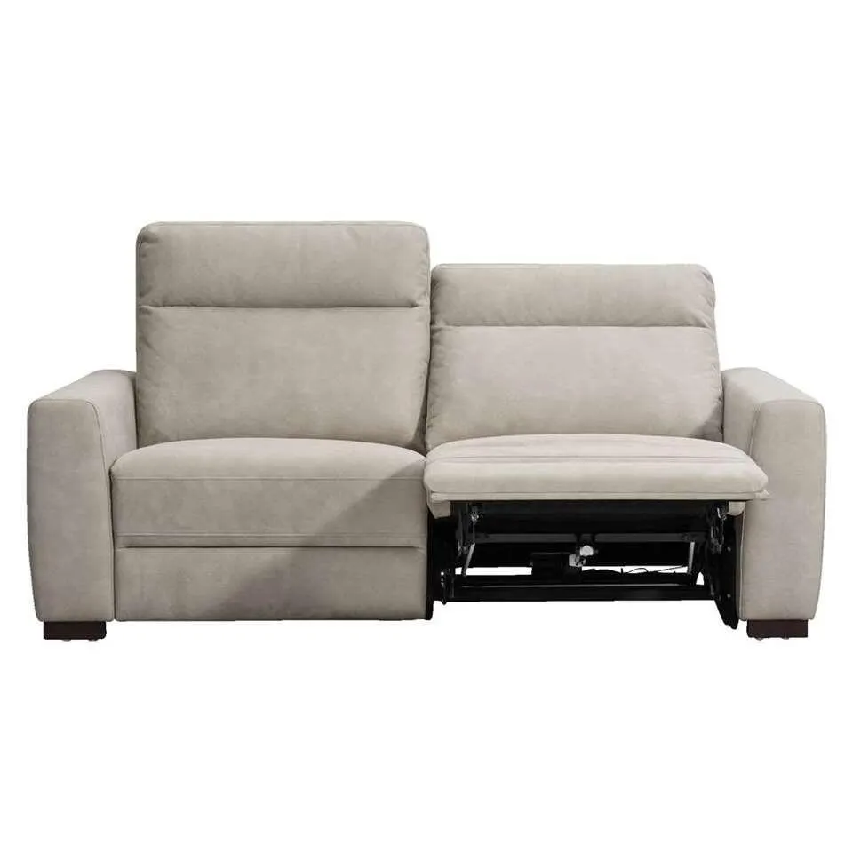 Bank James verstelbaar 3-zits - zilvergrijs