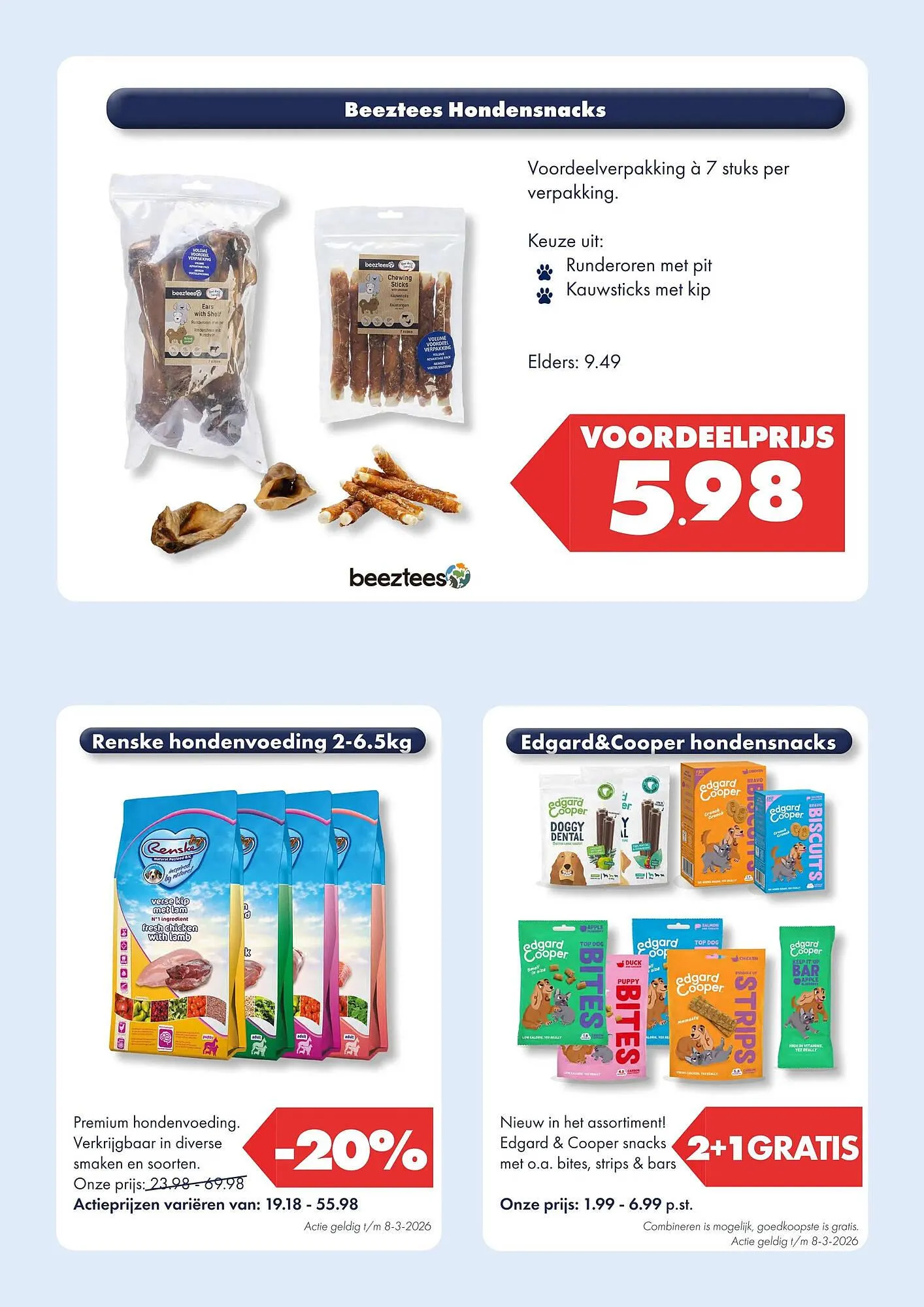 Huisdier Voordeelshop folder van 2 februari tot 24 februari 2026 - Folder pagina 3